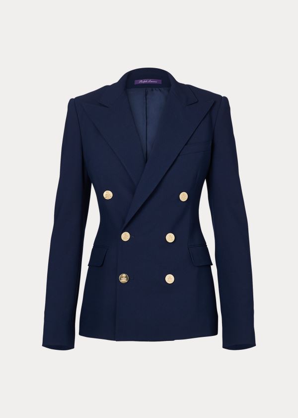 Women's Ralph Lauren The RL Stretch Wool Blazers | 018642XIS